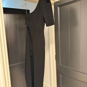 Stella McCartney Black One-Shoulder Jumpsuit
